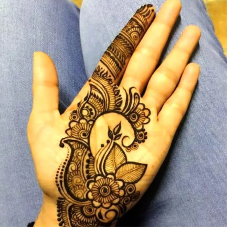 Boys Mehndi Design