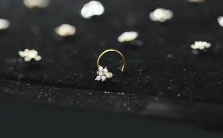 Top Five Diamond Nose Pins to Enhance Traditional Attire