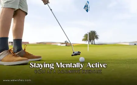 Staying Mentally Active: Golf as a Cognitive Exercise Staying Mentally Active: Golf as a Cognitive Exercise