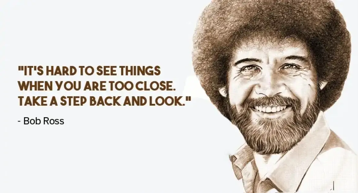 Bob Ross quote about Motivation