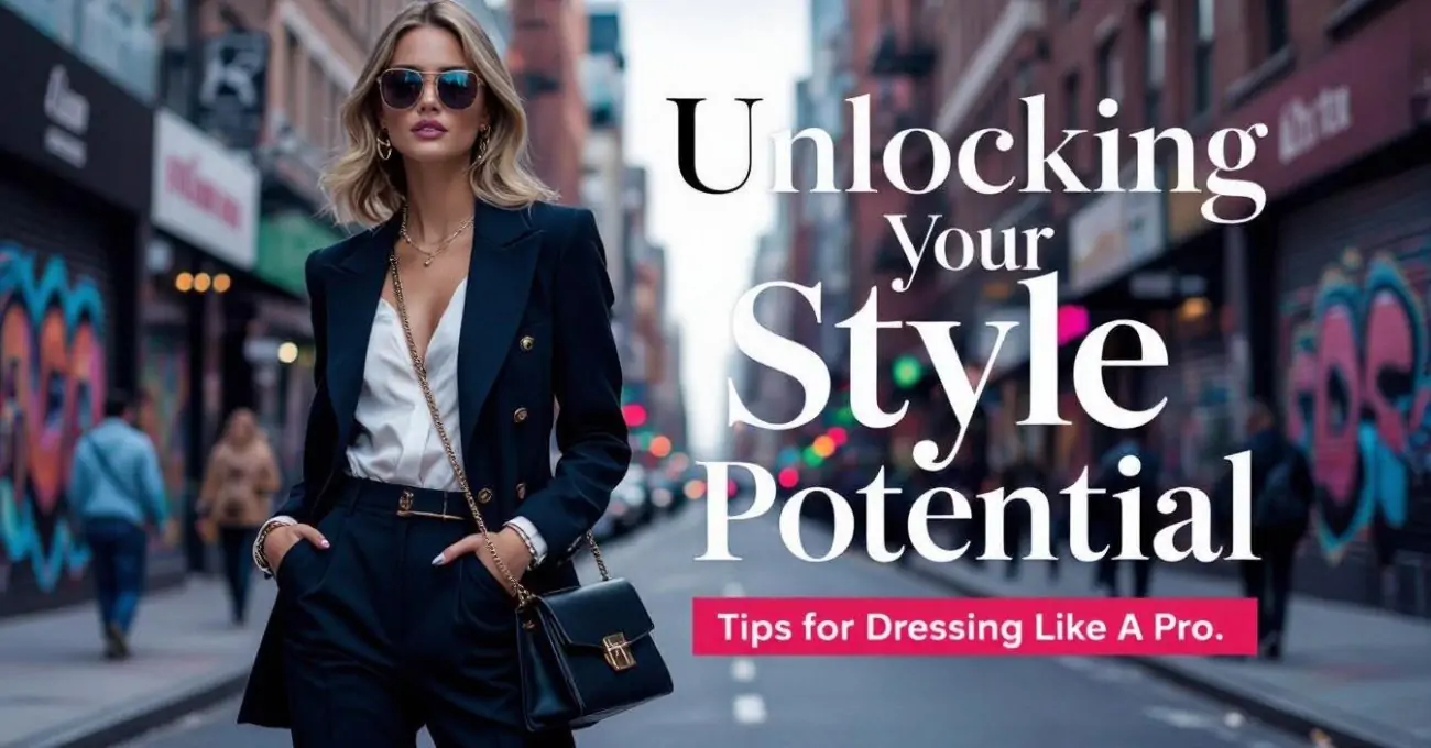 Unlocking Your Style Potential: Tips for Dressing Like a Pro
