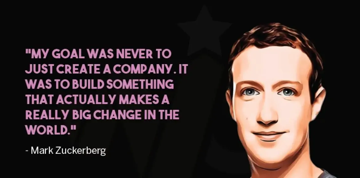 Mark Zuckerberg motivational quotes about big dreams