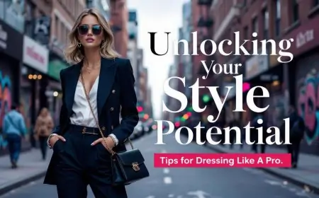 Unlocking Your Style Potential: Tips for Dressing Like a Pro Unlocking Your Style Potential: Tips for Dressing Like a Pro