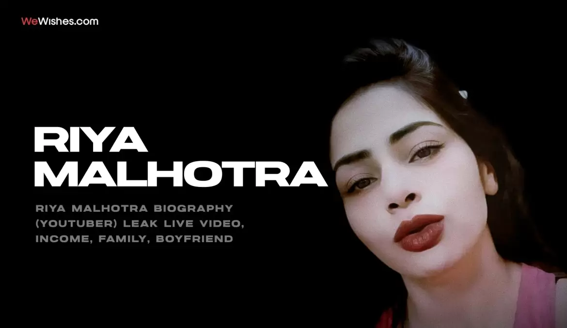 Riya Malhotra Biography (YouTuber) Leak Live Video, Income, Family, Boyfriend