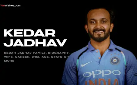 Kedar Jadhav Family, Biography, Wife, Career, Wiki, Age, Stats or More Kedar Jadhav Family, Biography, Wife, Career, Wiki, Age, Stats or More