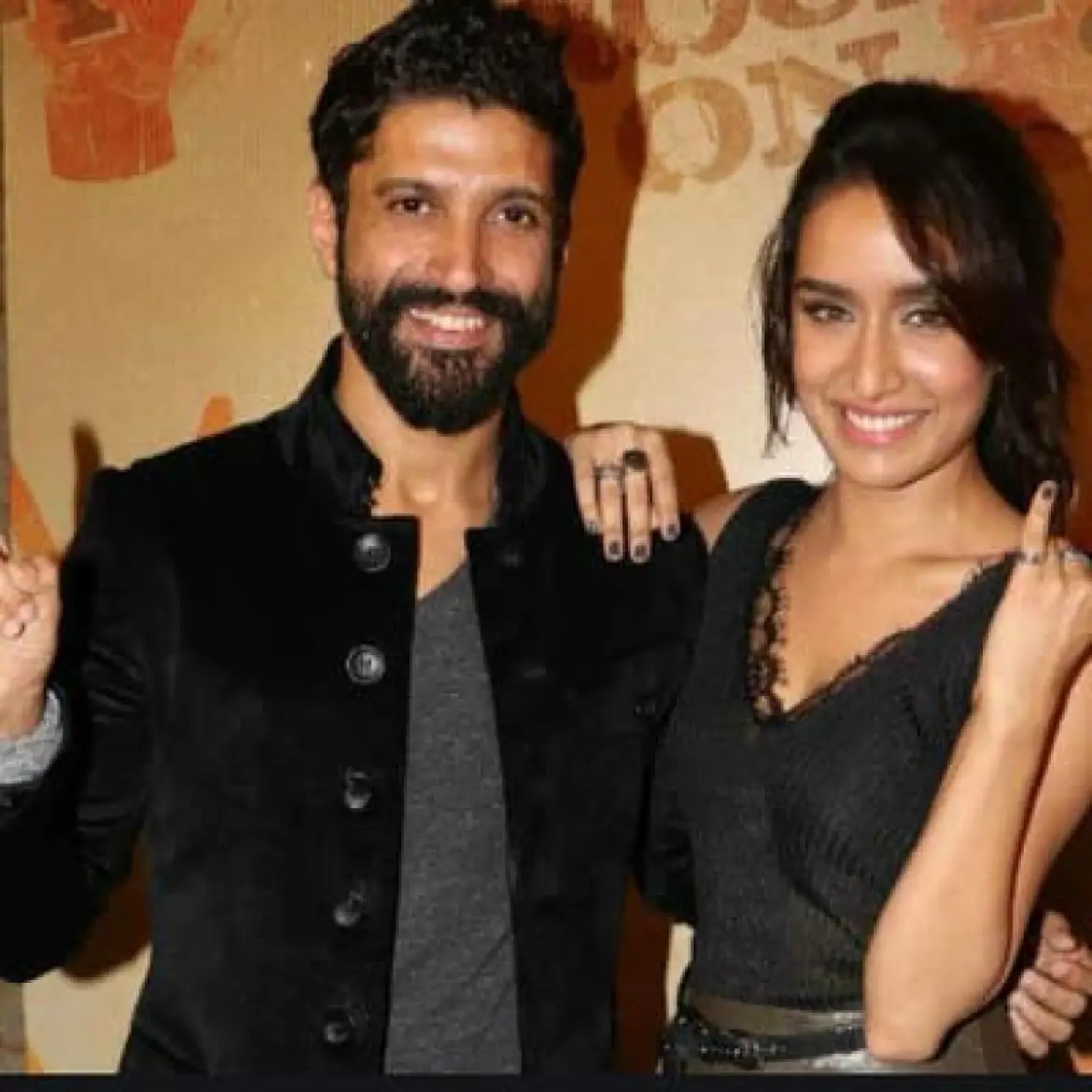 Shraddha Kapoor and Farhan Akhtar