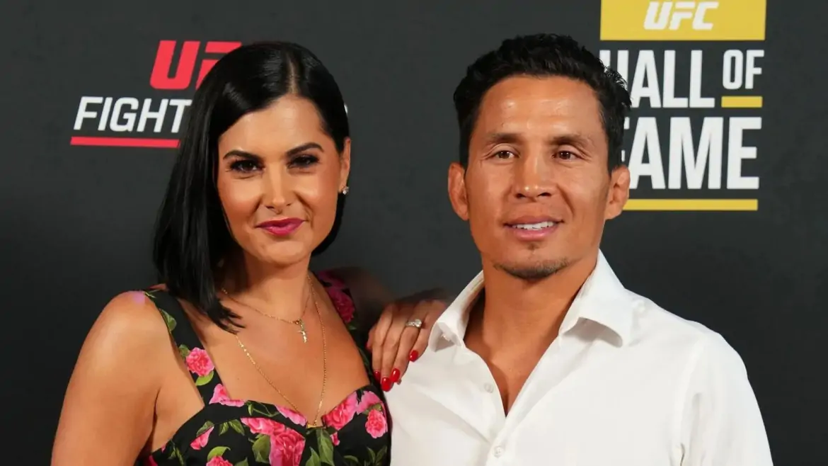 Pictures of Megan Olivi and Joseph Benavidez together