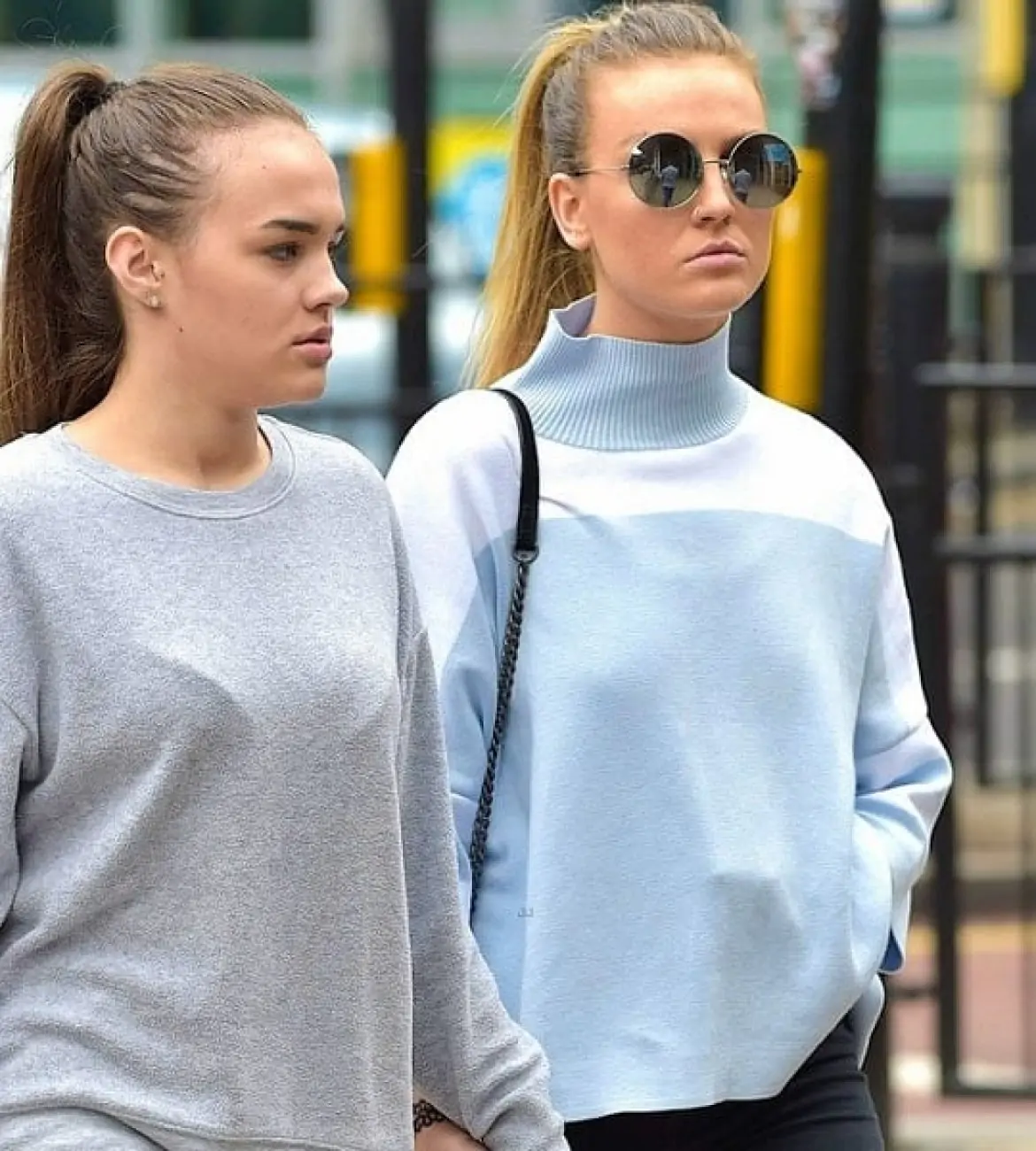 Perrie Edward with her Sister