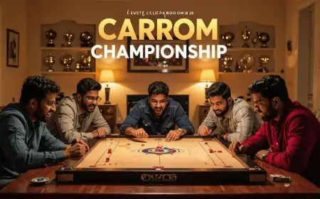Turn Your Living Room Into A Carrom Championship