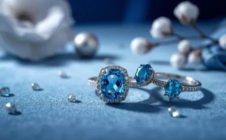 The Enduring Allure of Blue in Engagement Jewellery