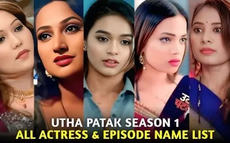 Utha Patak Web Series Cast, Full Actress Name List