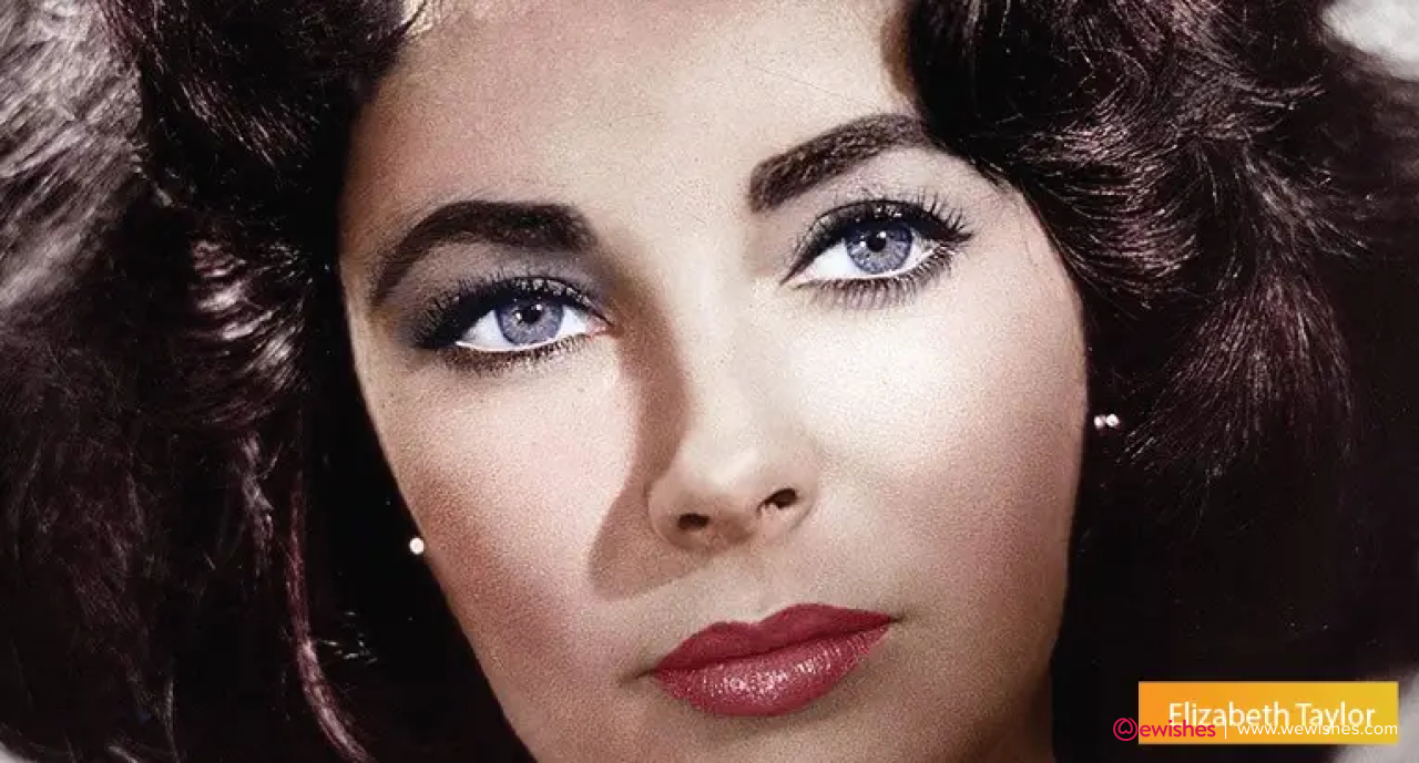 Elizabeth Taylor natural eye color – blue eyes