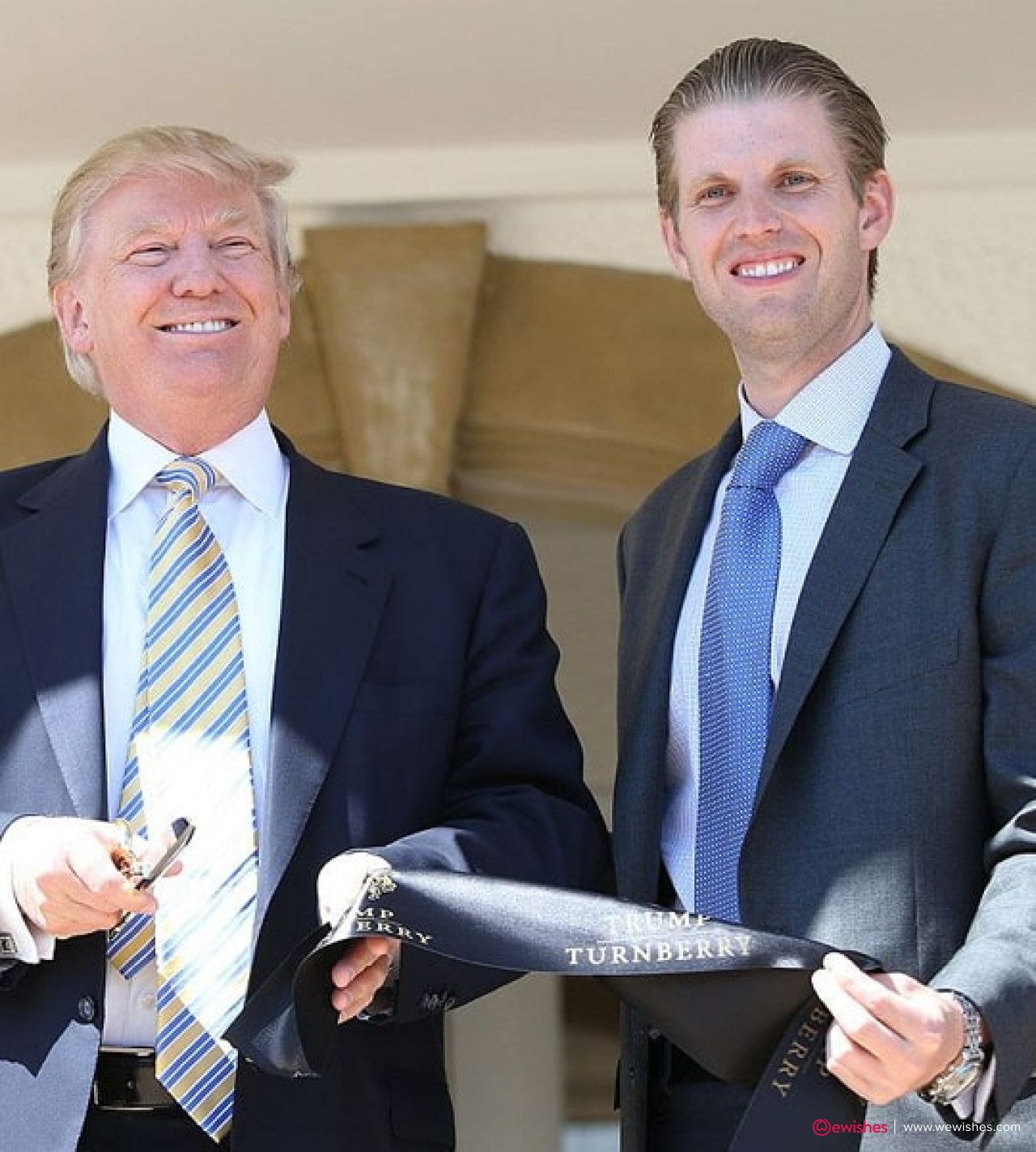 Donald Trump with his Son (Eric Trump)