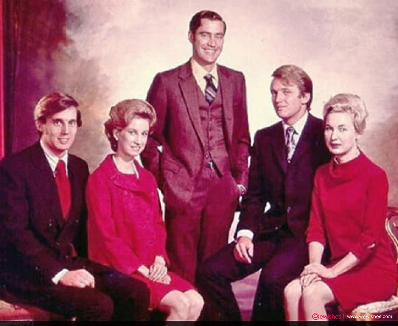 Donald Trump with his Sibling