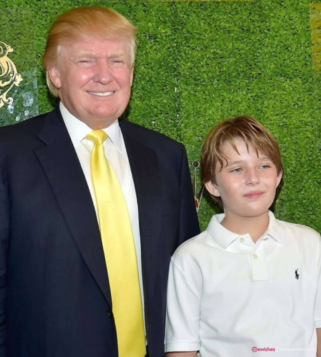 Donald Trump with his Son (Barron Trump)