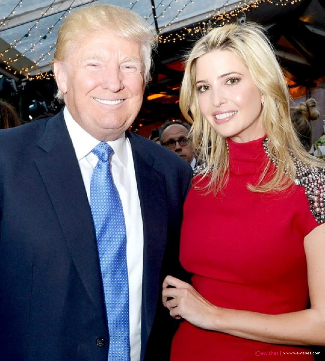 Donald Trump with his Daughter (Ivanka Trump)