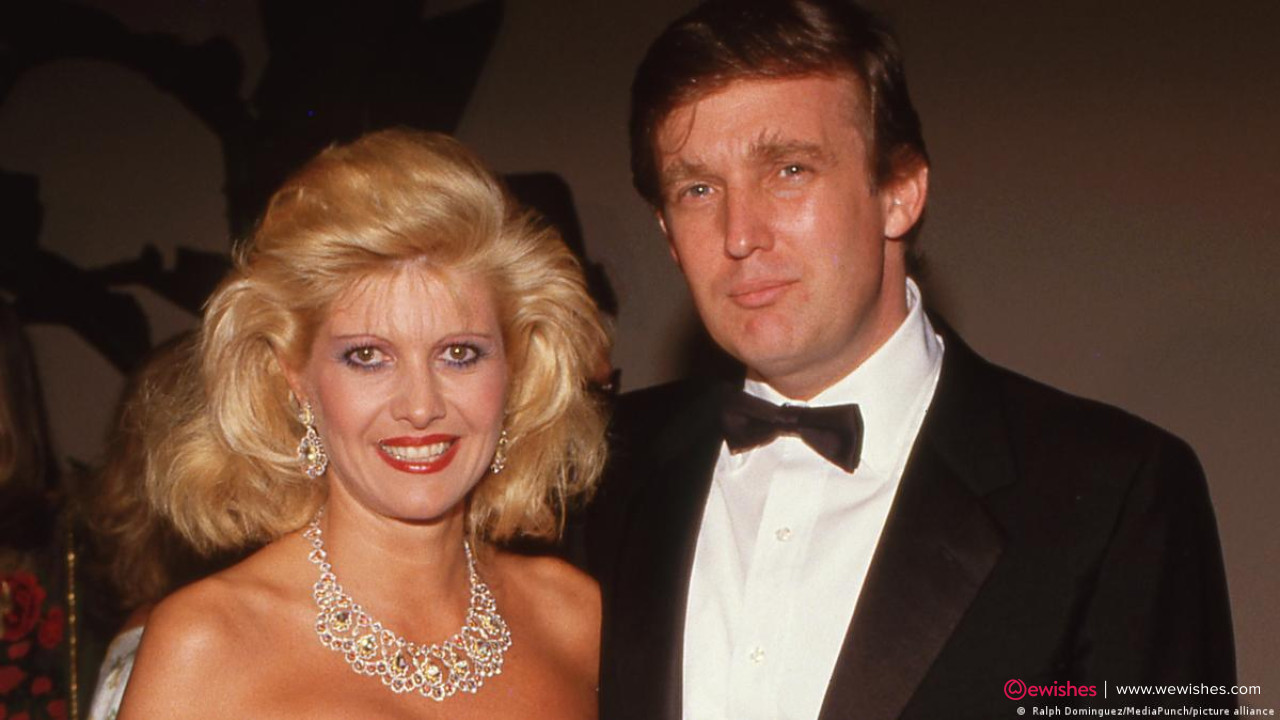 Donald Trump with his Ex-Wife (Ivana Trump)