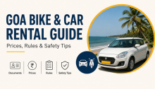 Goa Bike and Car Rental Guide: Prices, Documents, Rules and Safety Tips
