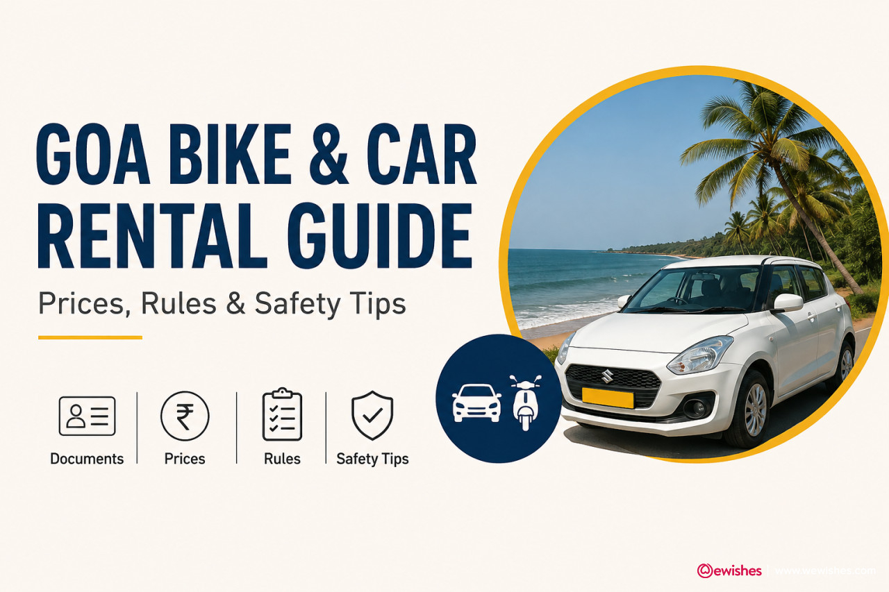 Goa Bike and Car Rental Guide: Prices, Documents, Rules and Safety Tips