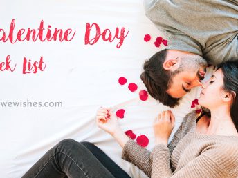 Happy Valentine Day Week List 2019 1