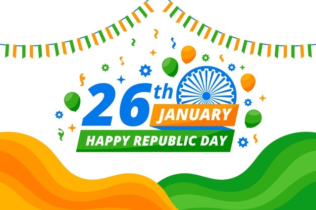 flat design indian republic day background 23 2148391539 1
