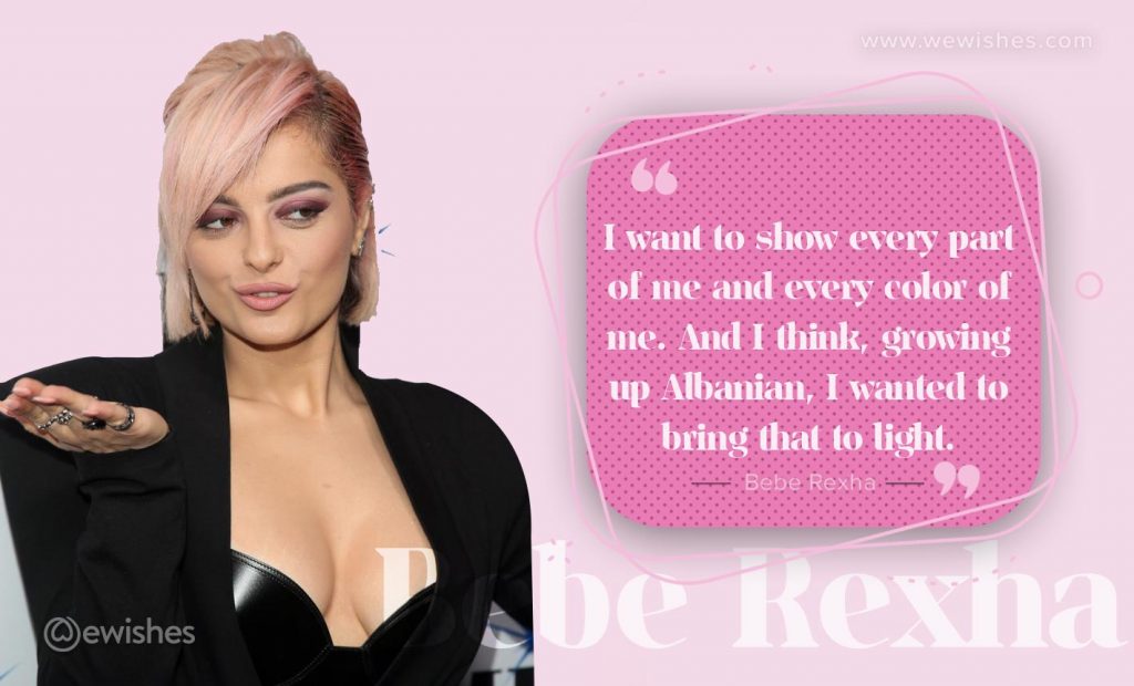 Bebe Rexha Body Quote