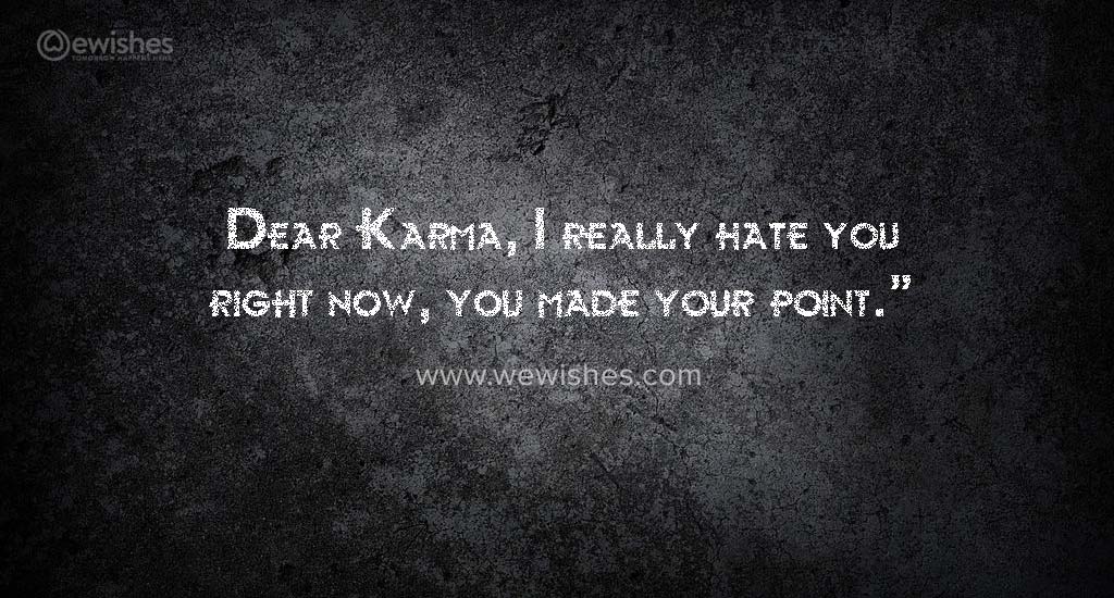Karma Quotes about love
