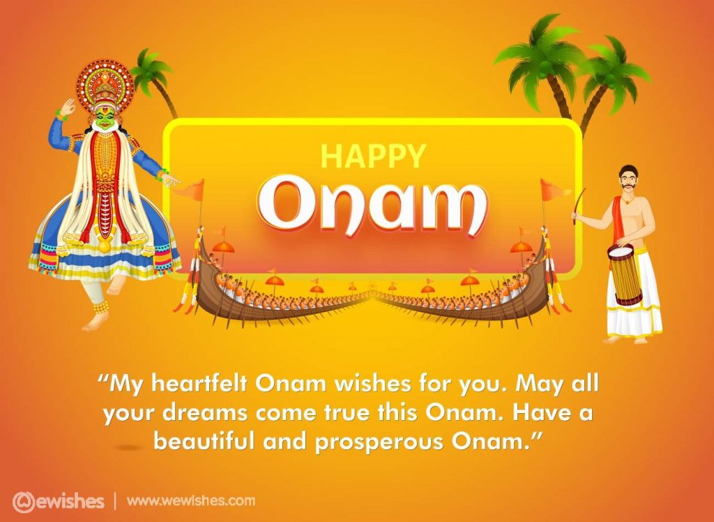 Wishing all your family members a Happy Onam!