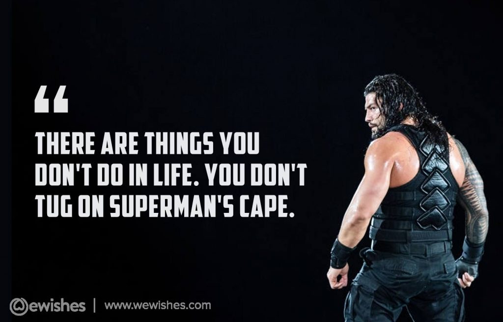 Roman Reigns Quote