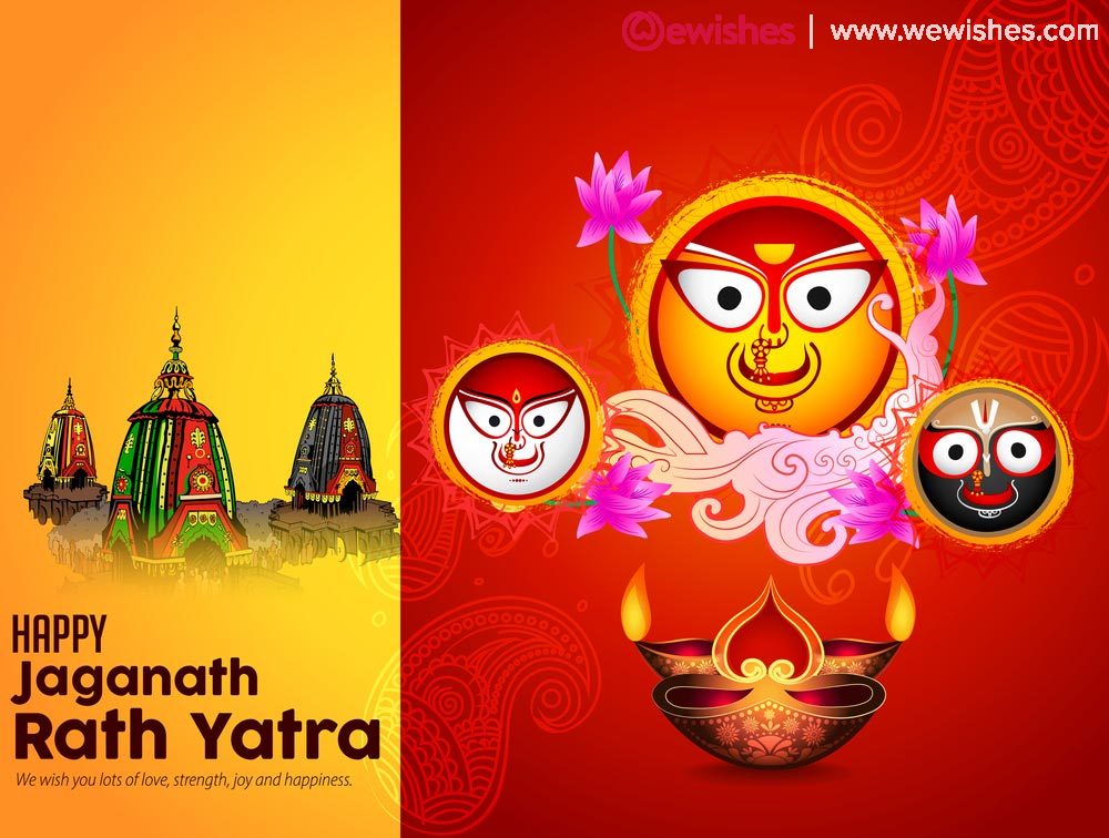 Rath Yatra Status for Whatsapp Facebook, Instagram: