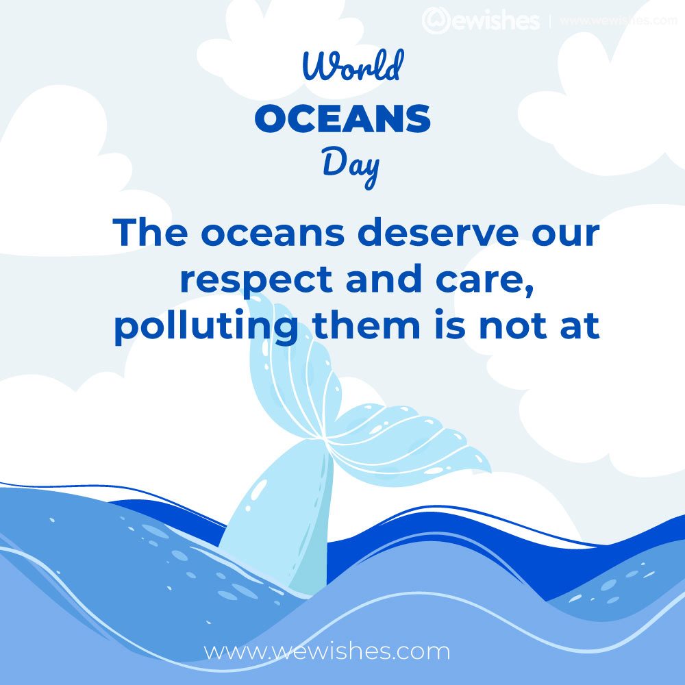 World Ocean Day Slogans, Quotes