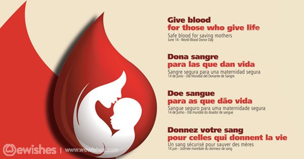 Objectives of blood donor day 2020