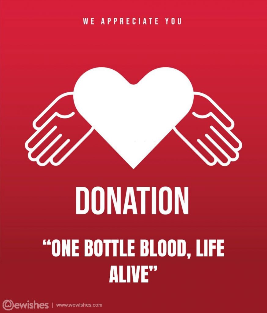 Best World Blood Donor Day Quotes, 2020