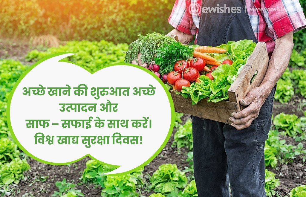World Food Safety Day Quotes In Hindi 