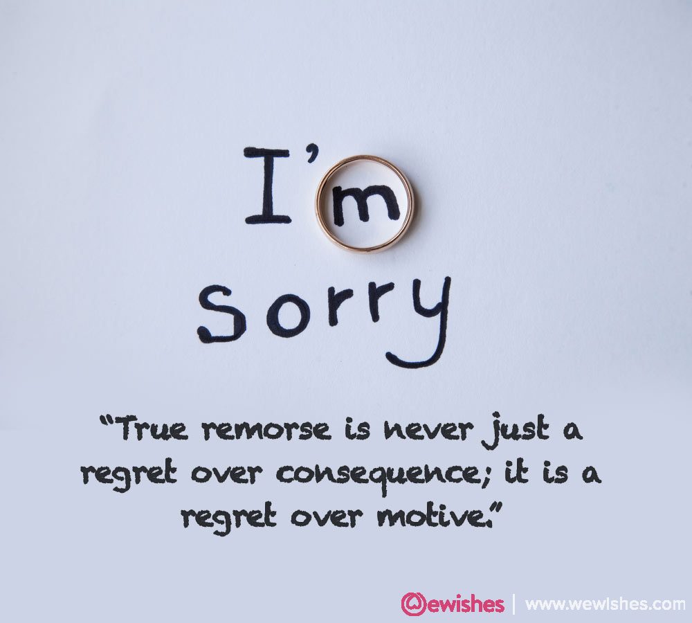 Sorry Quotes, I'm Sorry