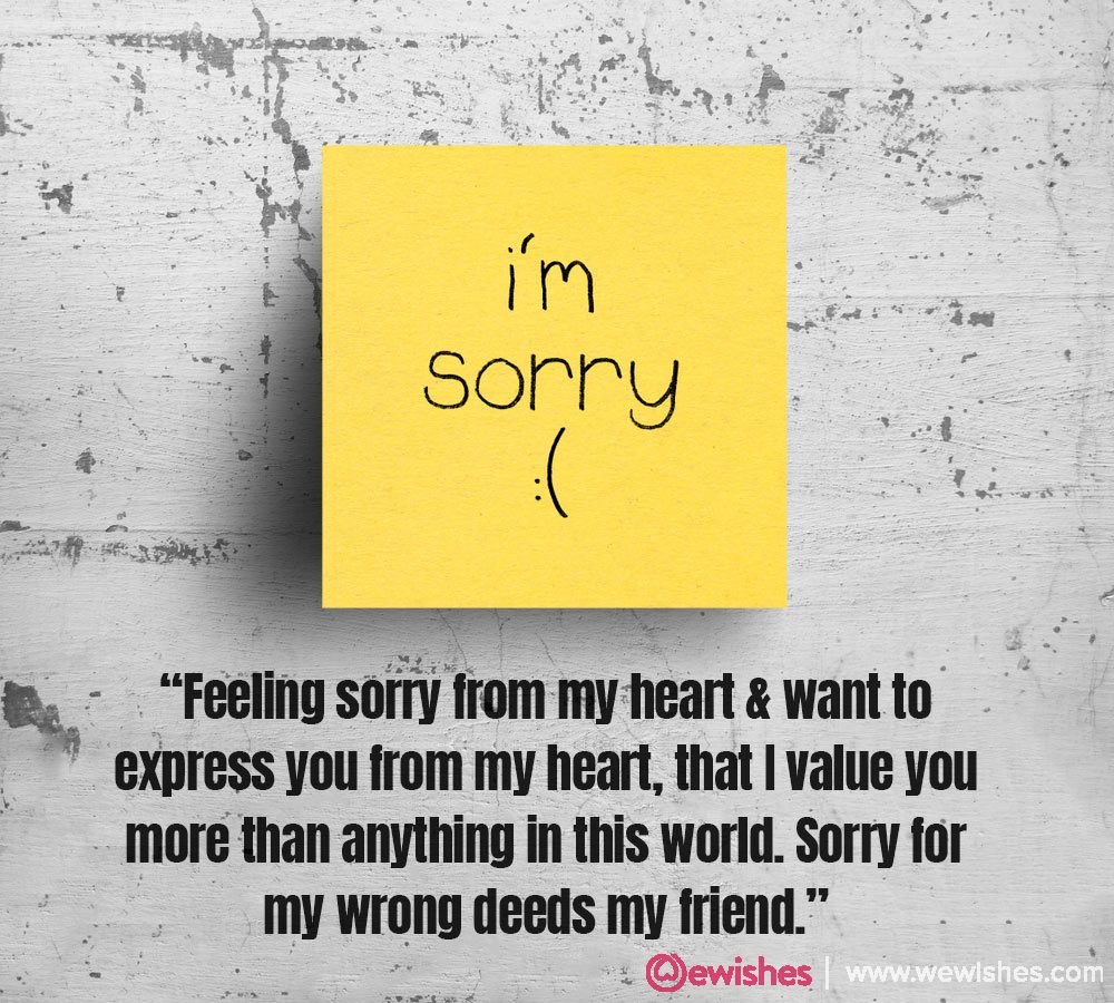 Sorry Quotes, I'm Sorry
