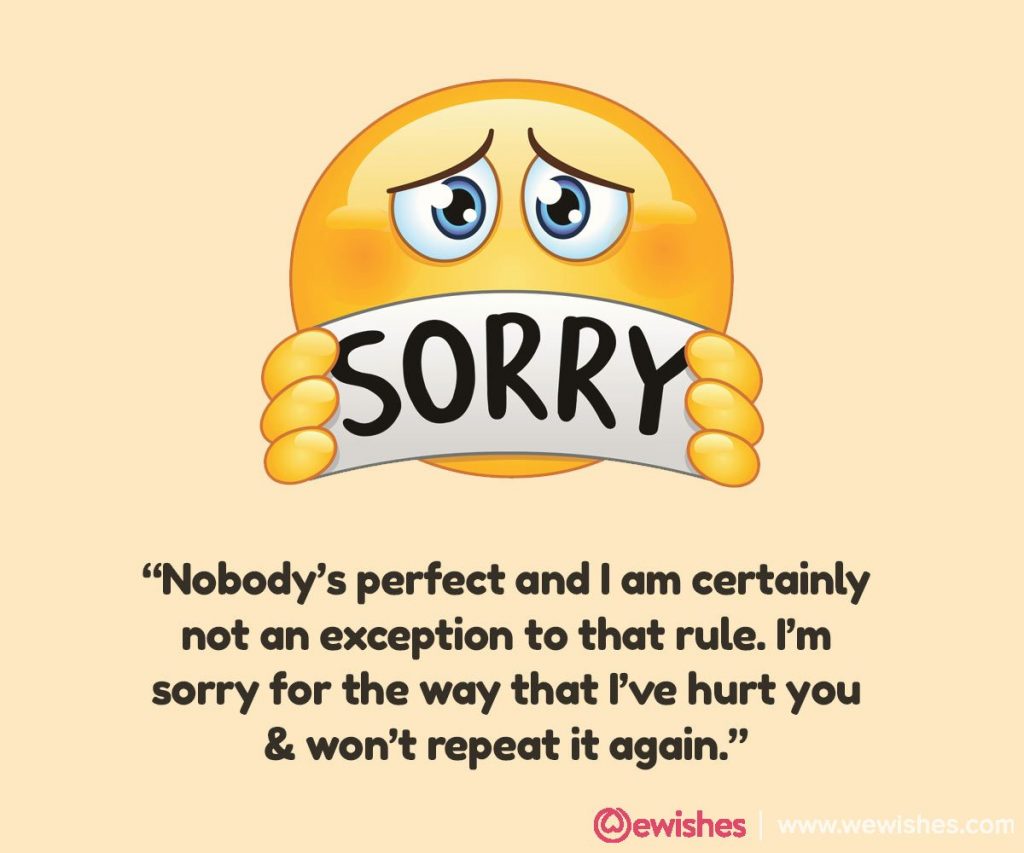 Sorry Quotes, I'm Sorry
