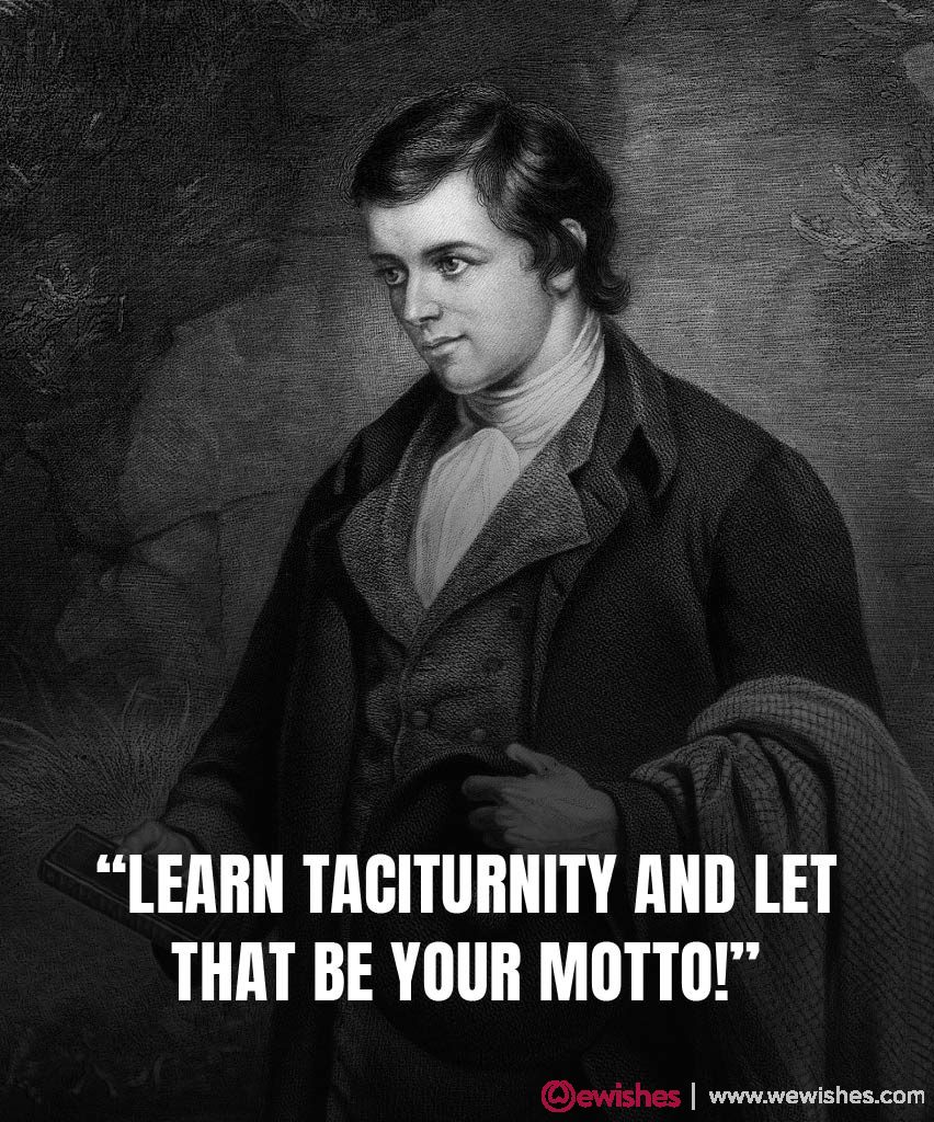 Robert Burns Quotes, Poem