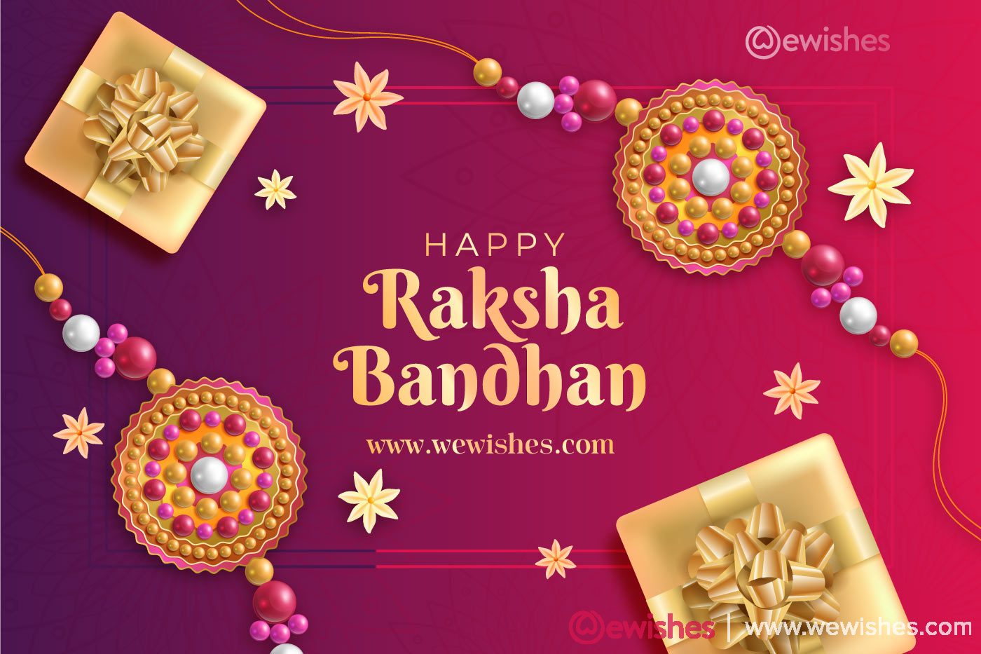 Happy Raksha Bandhan (Rakhi) Wishes Quotes for Sister and Brother ...