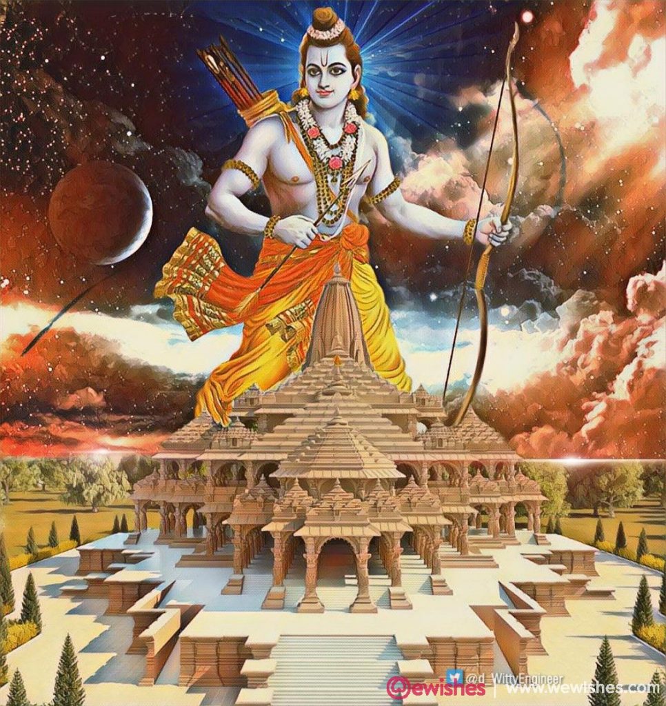 Ram Mandir Images, Status