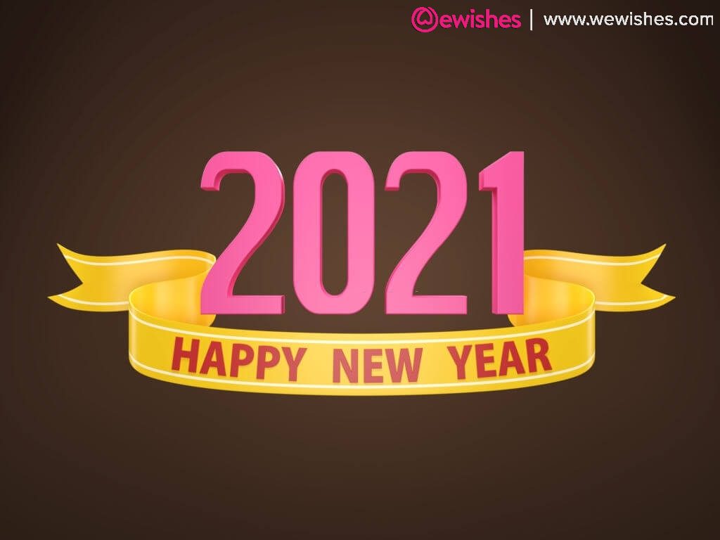 Happy New Year 2021, wallpaper