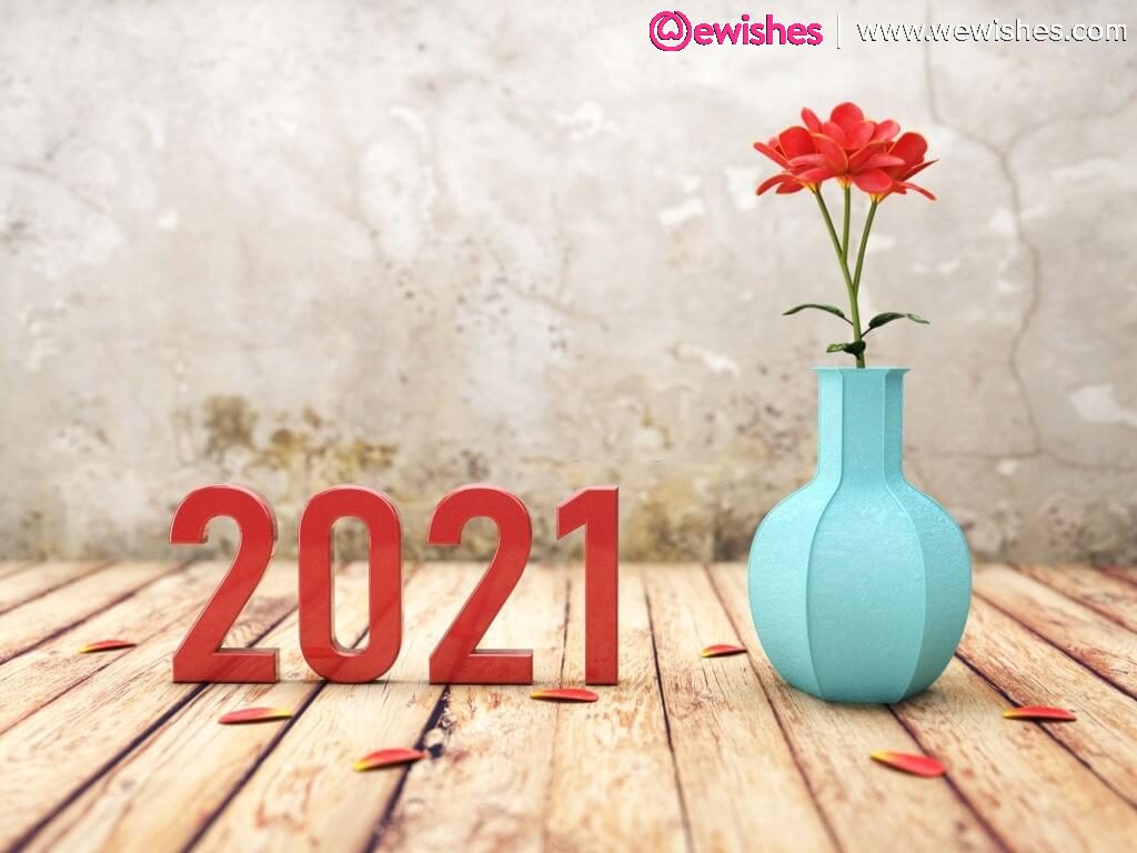 Happy New Year 2021, wallpaper