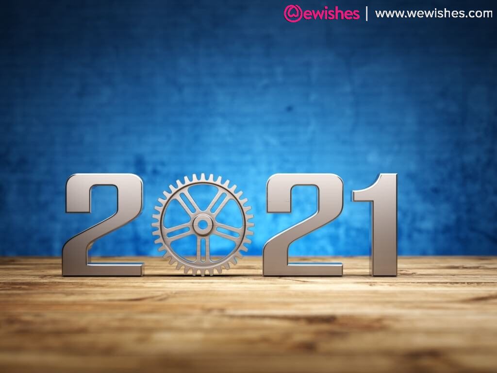 Happy New Year 2021, wallpaper