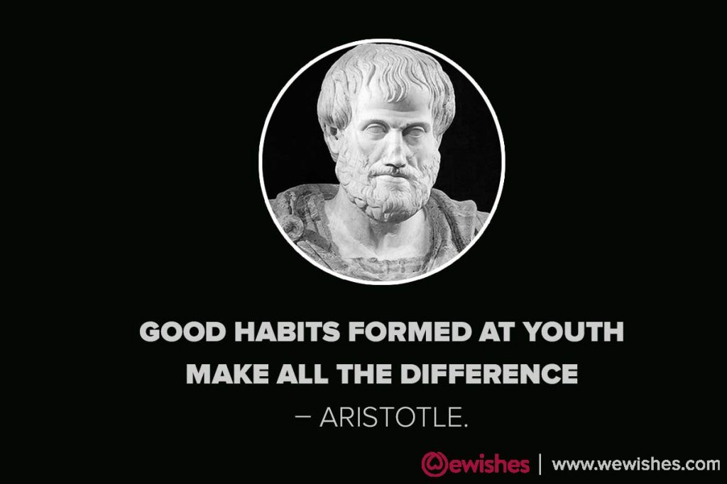International Youth Day quotes, Aristotle
