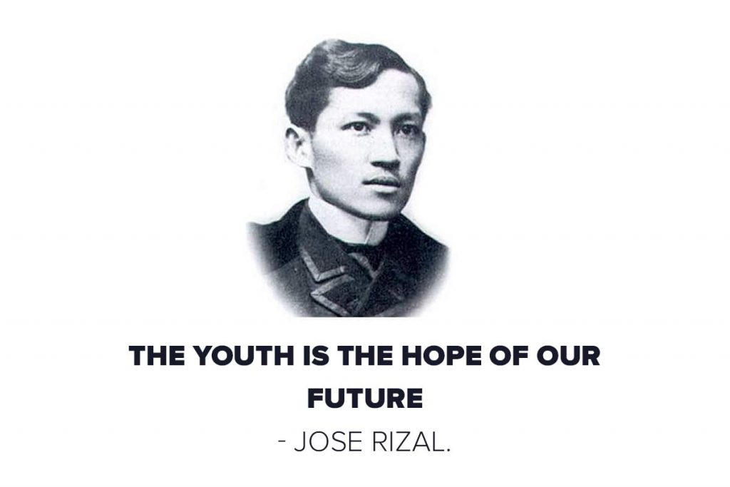 International Youth Day quotes, Jose Rizal