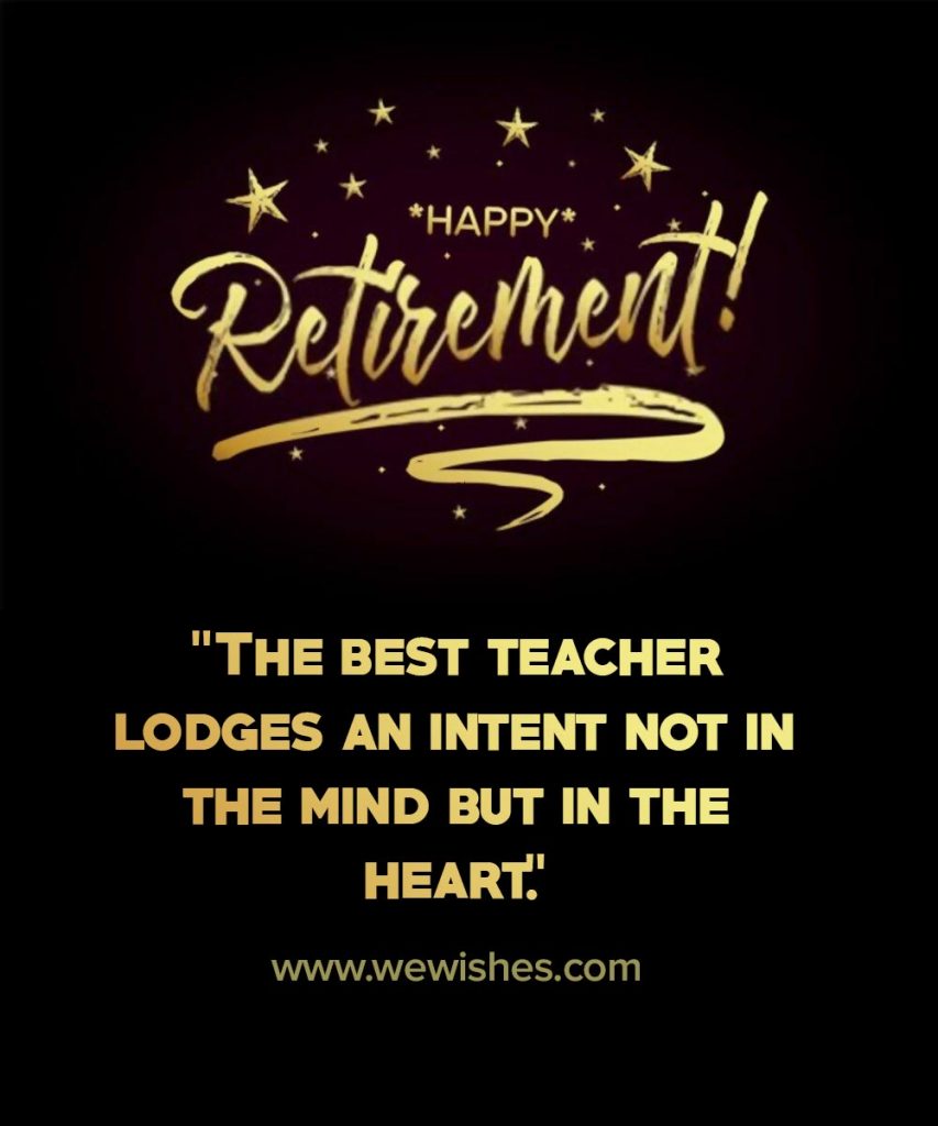 Retirement Quotes for Teachers