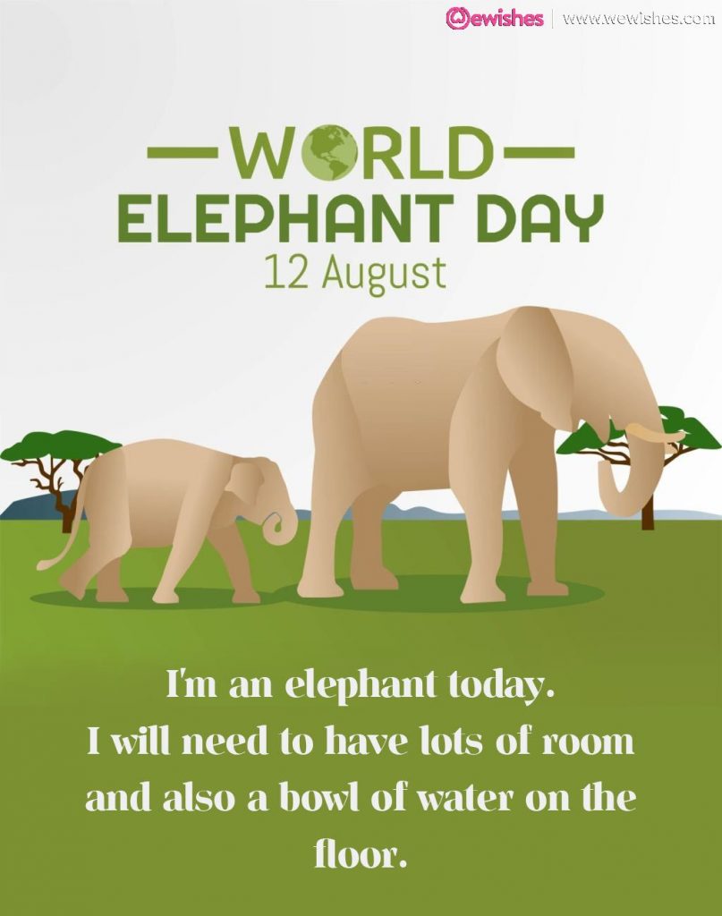 World Elephant Day quotes