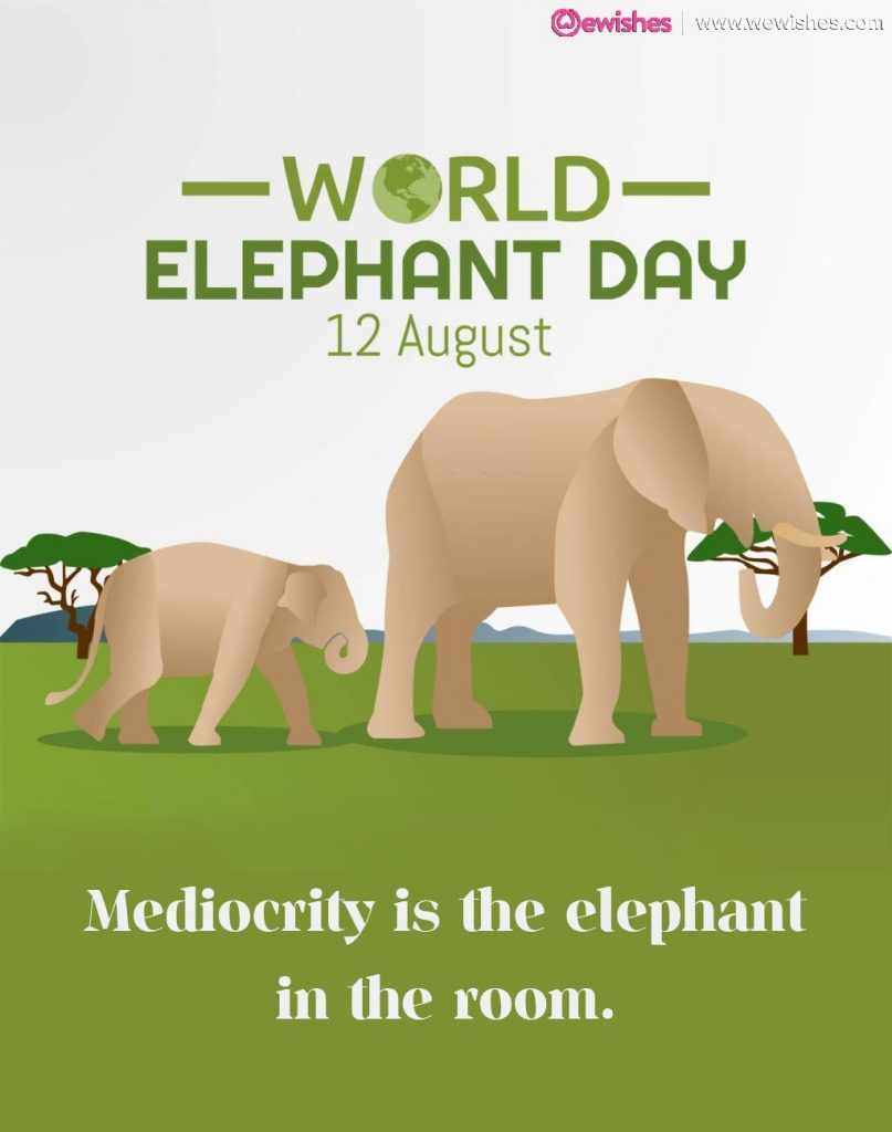 World Elephant Day quotes