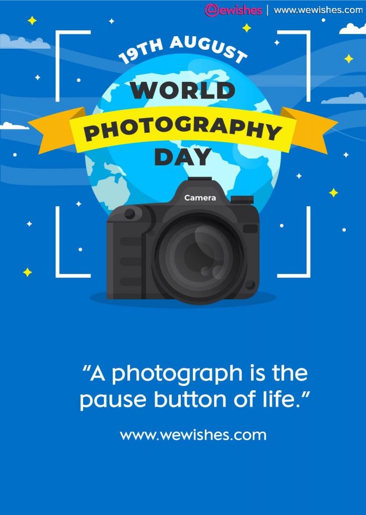 World Photography Day 2020, Quotes, Poster