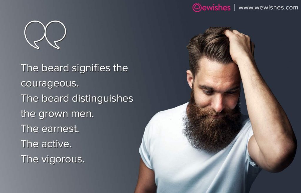 World Beard Day Quotes